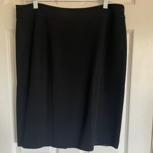 Doncaster Classic Black Pencil Skirt
